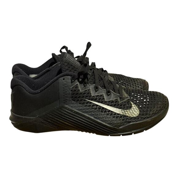 Nike Other - Nike Metcon 6 Black Gold Training Sneakers Men's Size 7 CK9388-001 Crossfit